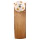 Mustard Dotted Ceramic Floral Door Stopper